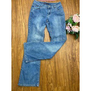 Revolt Juniors Denim Blue Jeans Size 7‎ Medium Wash